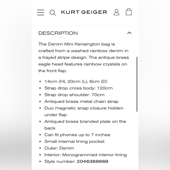 Kurt Geiger Mini - Picture 12 of 12